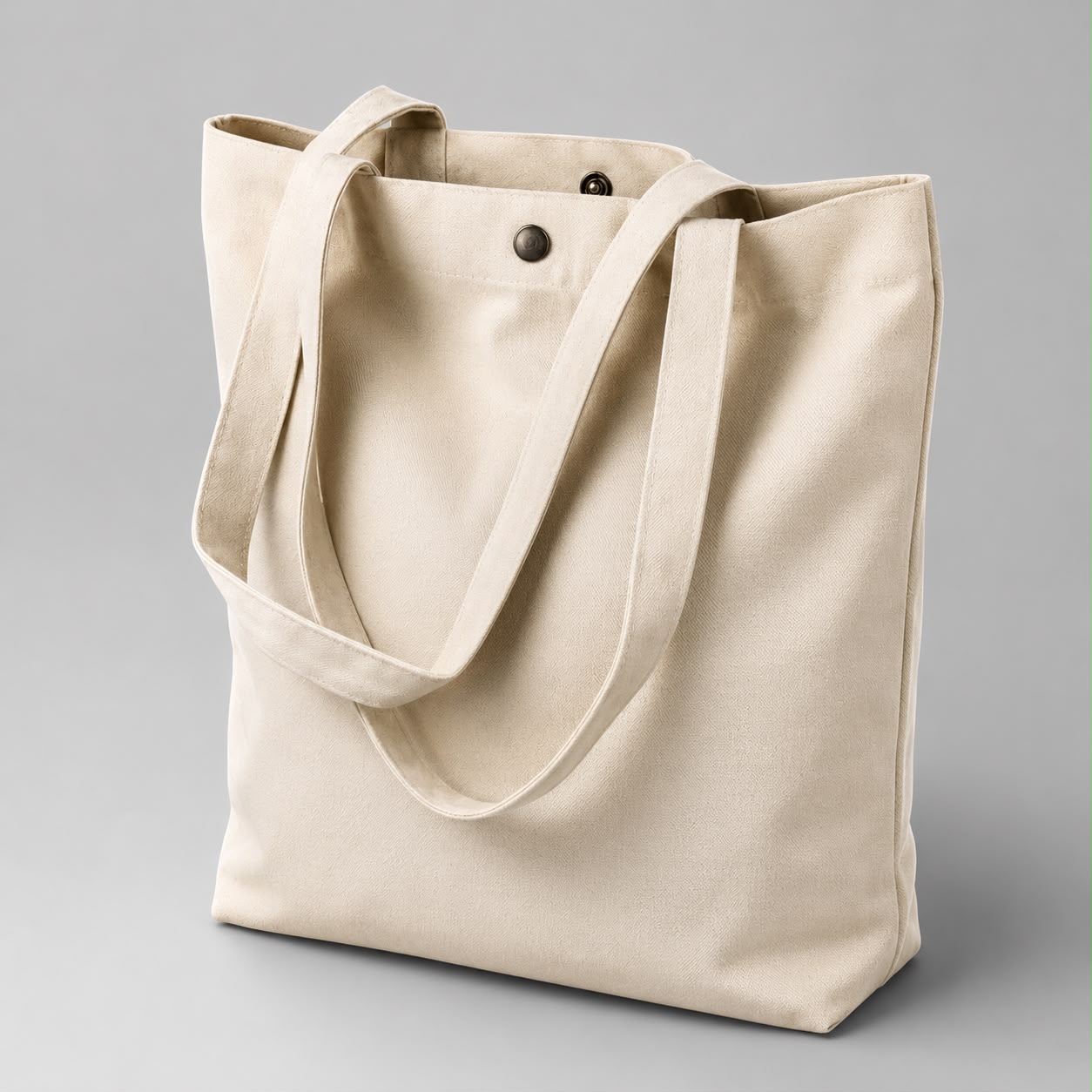 Natural canvas cloth tote