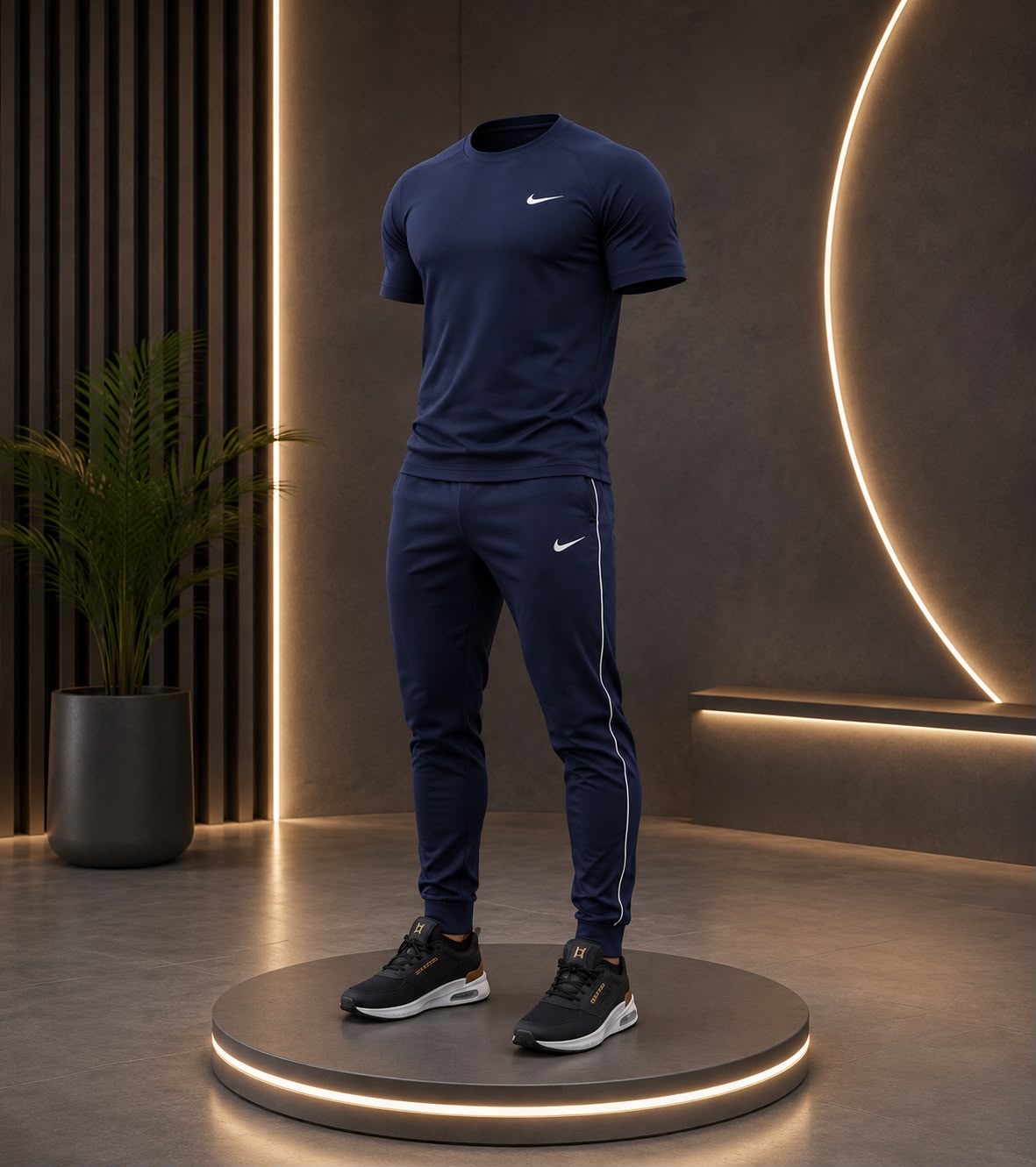 Premium Navy blue tracksuit with modern design