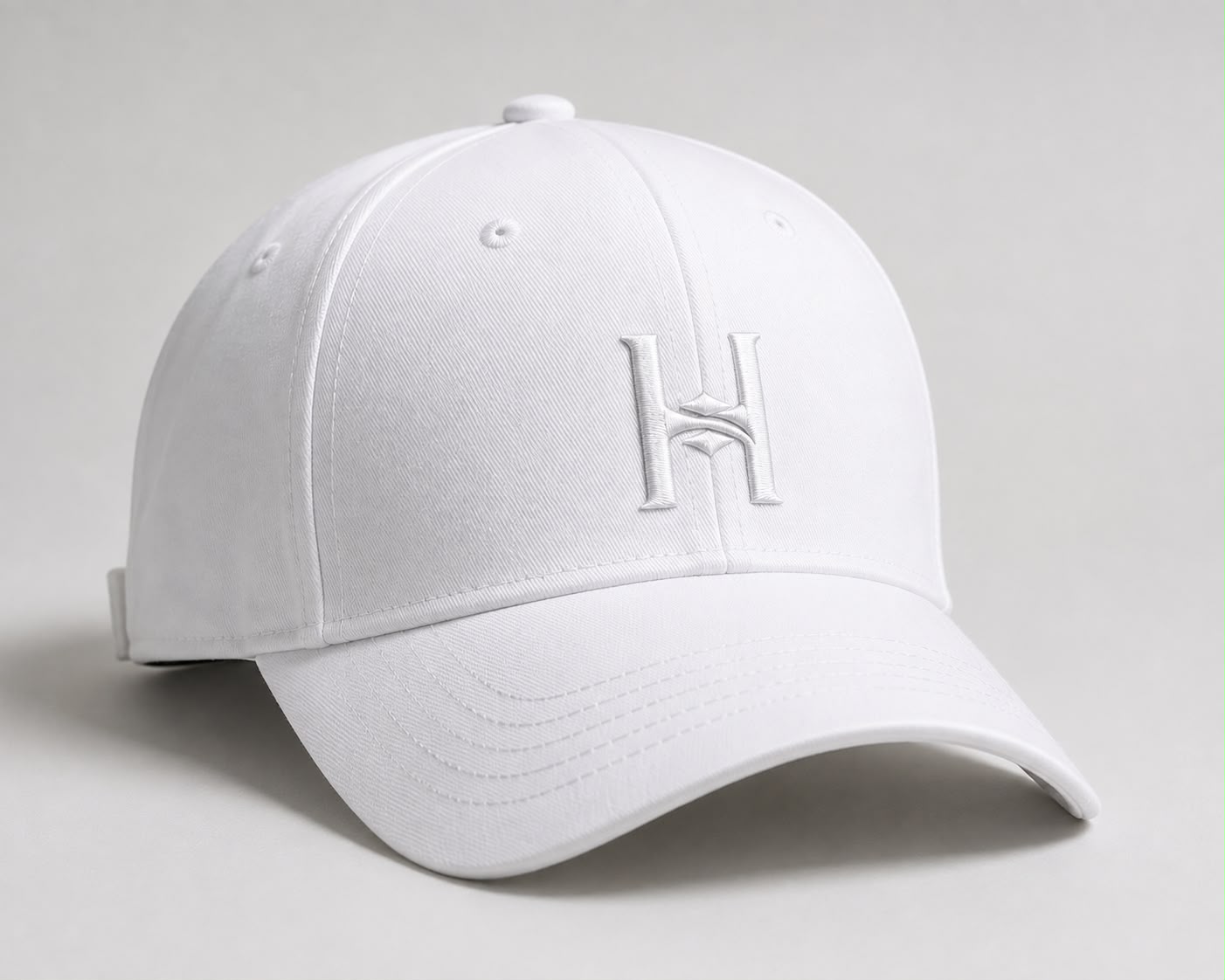 Premium White Cap